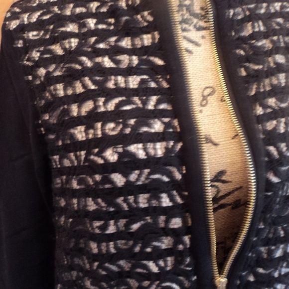 Zip Lace Jacket - Picture 2 of 6